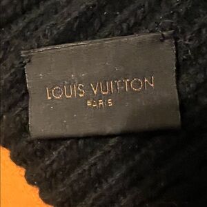 Louis Vuitton Black Knit Accessory